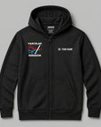 Definition Of Vascular Surgeon - Personalized Unisex Zip Hoodie