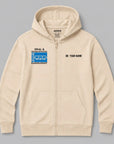 Definition Of Oral & Maxillofacial Radiologist - Personalized Unisex Zip Hoodie