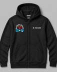 Definition Of Radiologist - Personalized Unisex Zip Hoodie