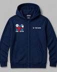 Definition Of Ob-Gyn - Personalized Unisex Zip Hoodie