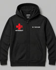 Definition Of Internist - Personalized Unisex Zip Hoodie