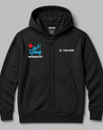 Definition Of Intensivist - Personalized Unisex Zip Hoodie