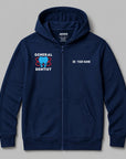 Definition Of General Dentist - Personalized Unisex Zip Hoodie