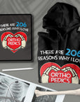206 Reasons - Unisex Hoodie
