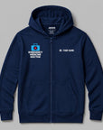 Definition Of Emergency Medicine Doctor - Personalized Unisex Zip Hoodie