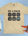 6 Pack - Unisex T-shirt For Aviators