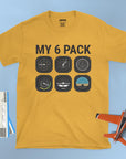 6 Pack - Unisex T-shirt For Aviators
