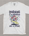 Learning Is A Marathon - Unisex T-shirt