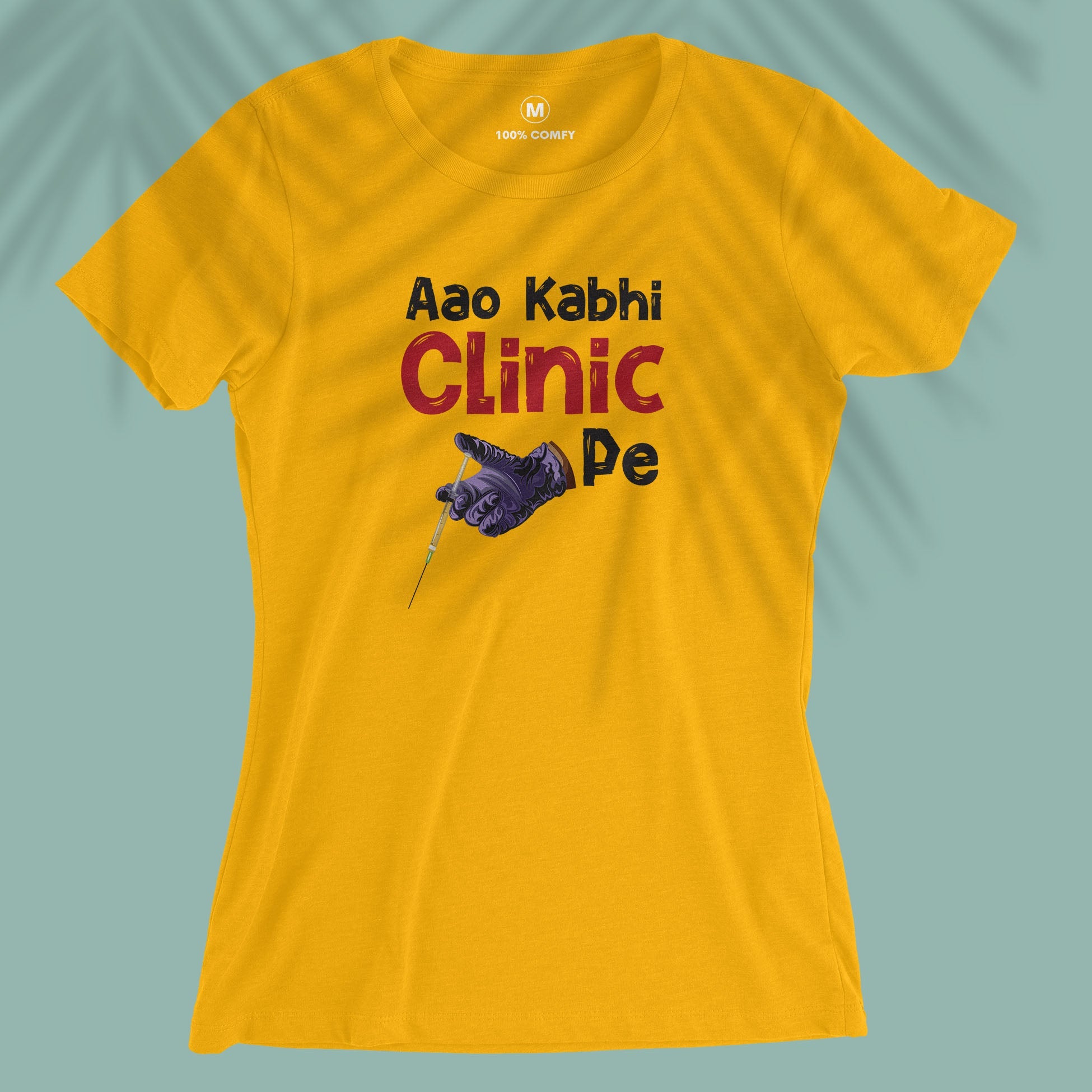 Aao Kabhi Clinic Pe - Women T-shirt