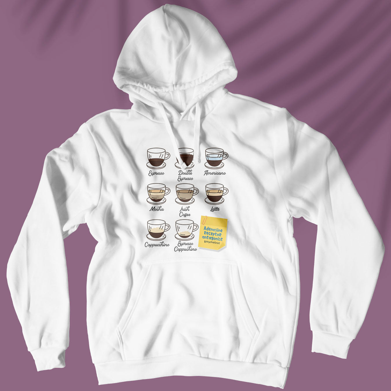 Adenosine Receptor Antagonist - Unisex Hoodie