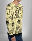 Vintage Anatomy - Unisex Printed Sweatshirt