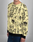 Vintage Anatomy - Unisex Printed Sweatshirt
