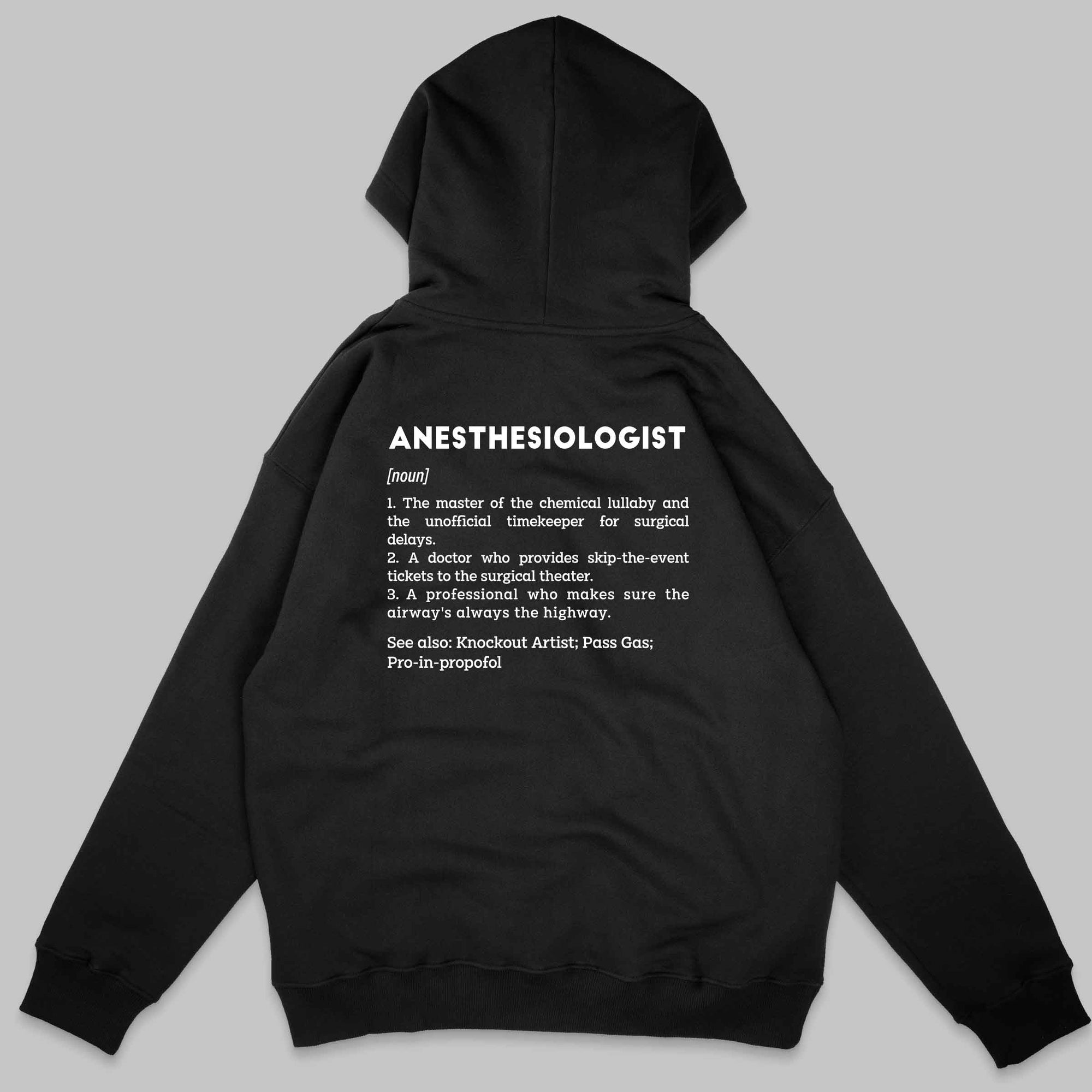 Definition Of Anesthesiologist - Personalized Unisex Zip Hoodie