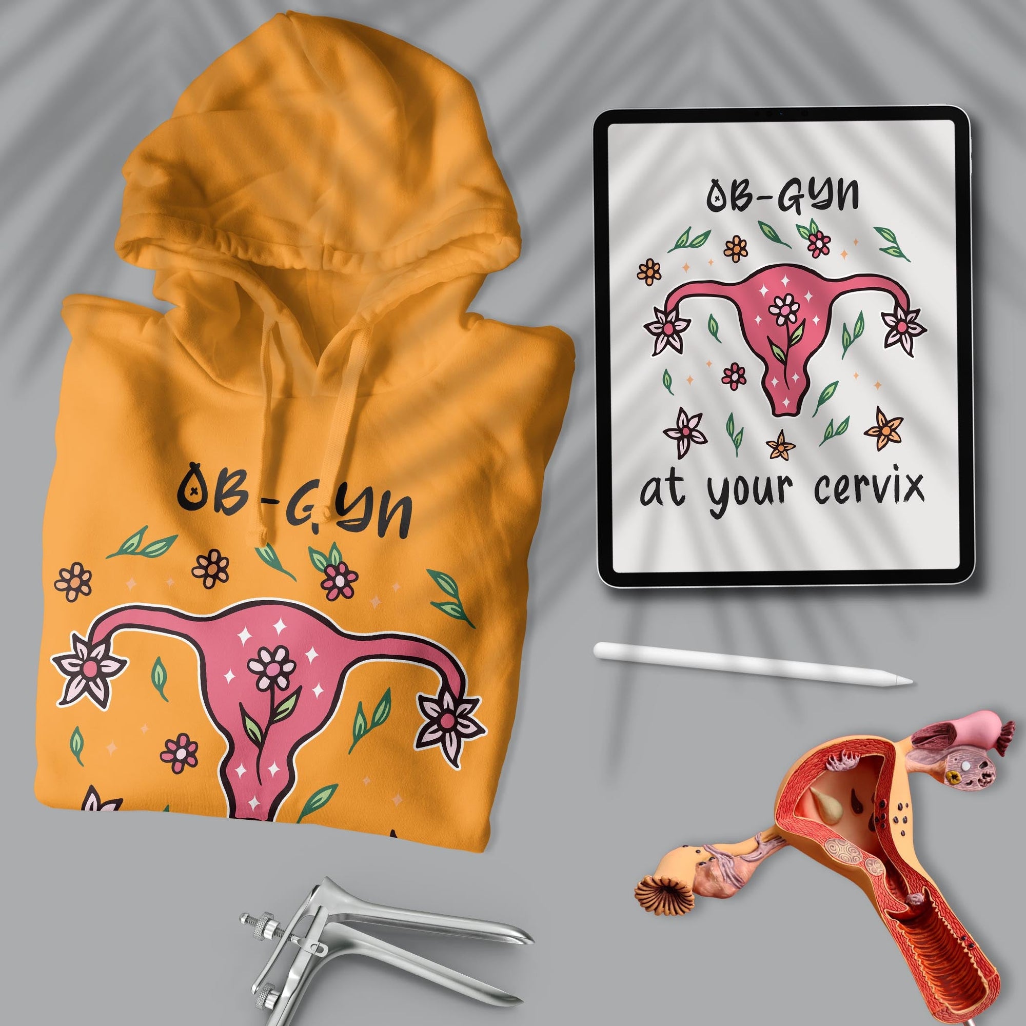 At Your Cervix - Unisex Hoodie For Gynecologists