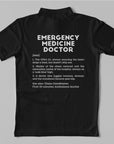 Definition Of Emergency Doctor - Unisex Polo T-shirt