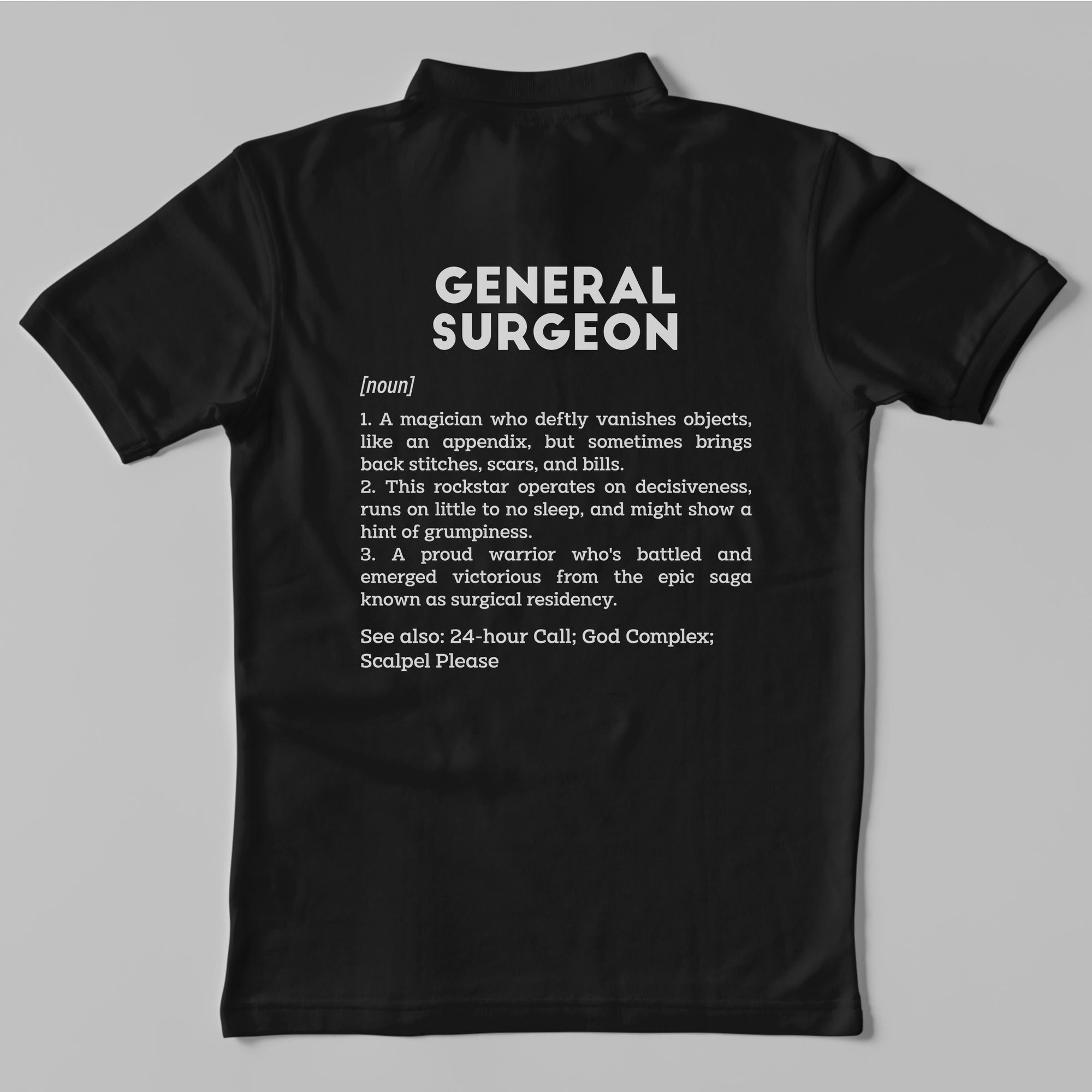 Definition Of General Surgeon - Unisex Polo T-shirt