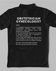 Definition Of Obstetrician Gynecologist - Unisex Polo T-shirt