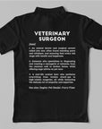 Definition Of Veterinary Surgeon - Unisex Polo T-shirt