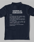 Definition Of General Surgeon - Unisex Polo T-shirt