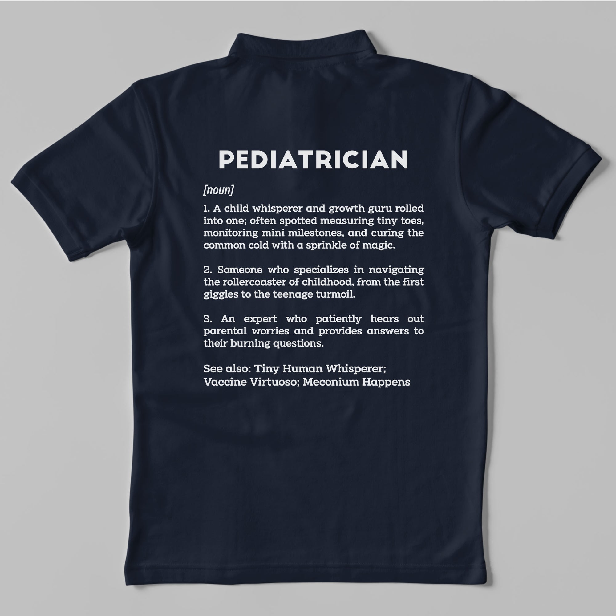 Definition Of Pediatrician - Unisex Polo T-shirt