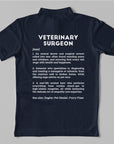 Definition Of Veterinary Surgeon - Unisex Polo T-shirt