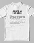 Definition Of General Surgeon - Unisex Polo T-shirt