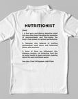 Definition Of Nutritionist - Unisex Polo T-shirt