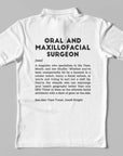 Definition Of Oral & Maxillofacial Surgeon - Unisex Polo T-shirt