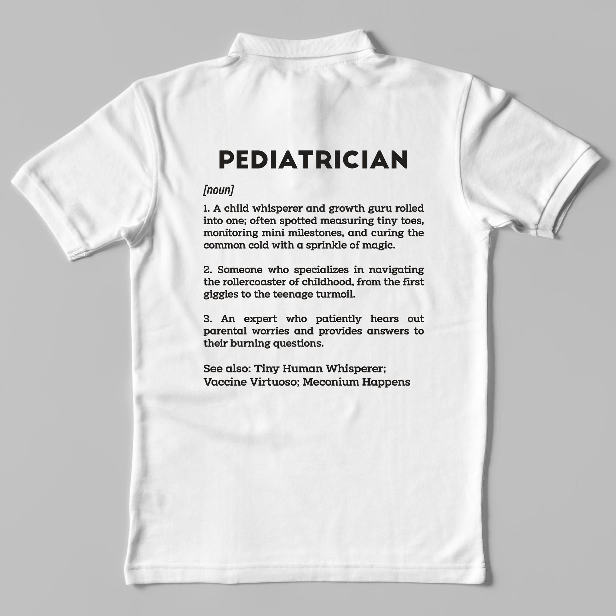 Definition Of Pediatrician - Unisex Polo T-shirt