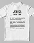 Definition Of Sports Medicine Doctor - Unisex Polo T-shirt