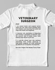 Definition Of Veterinary Surgeon - Unisex Polo T-shirt