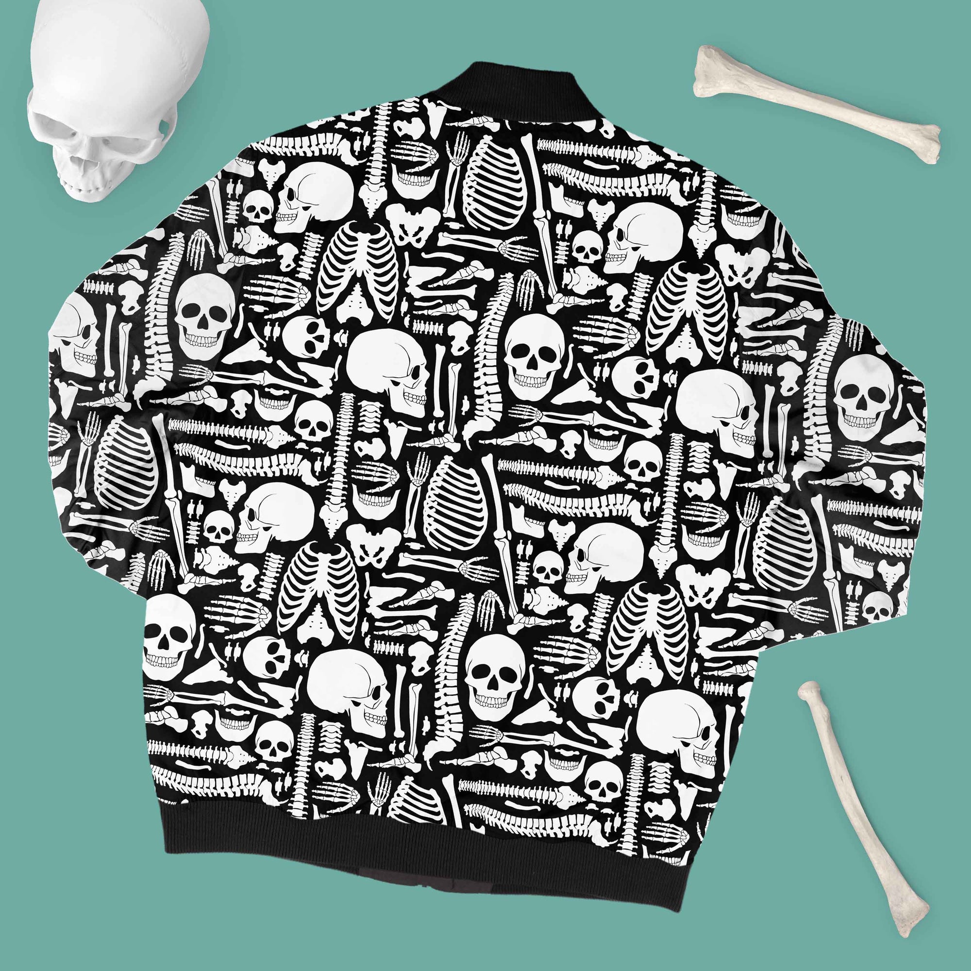 Human Bones - Unisex Printed Jacket For Orthopedic Practitioners