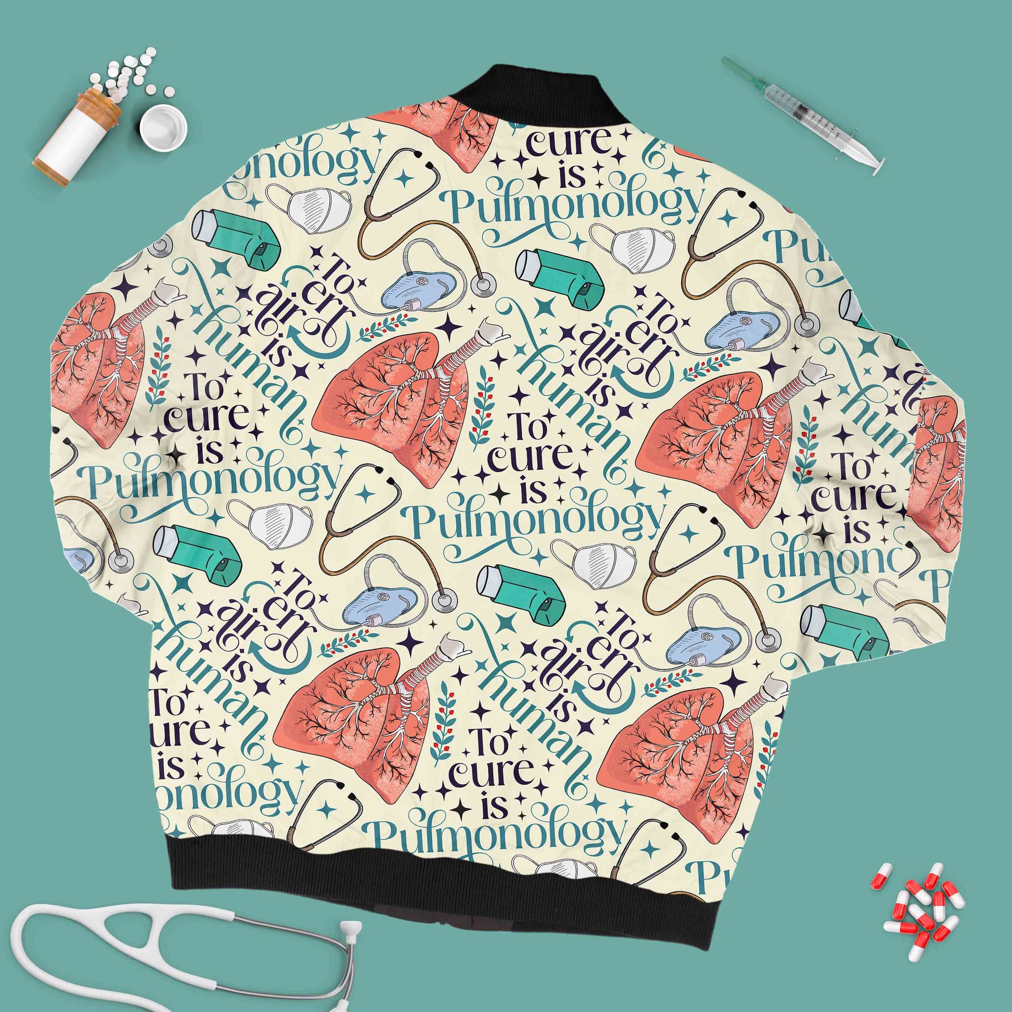 To Err⇆Air Is Human - Unisex Printed Jacket