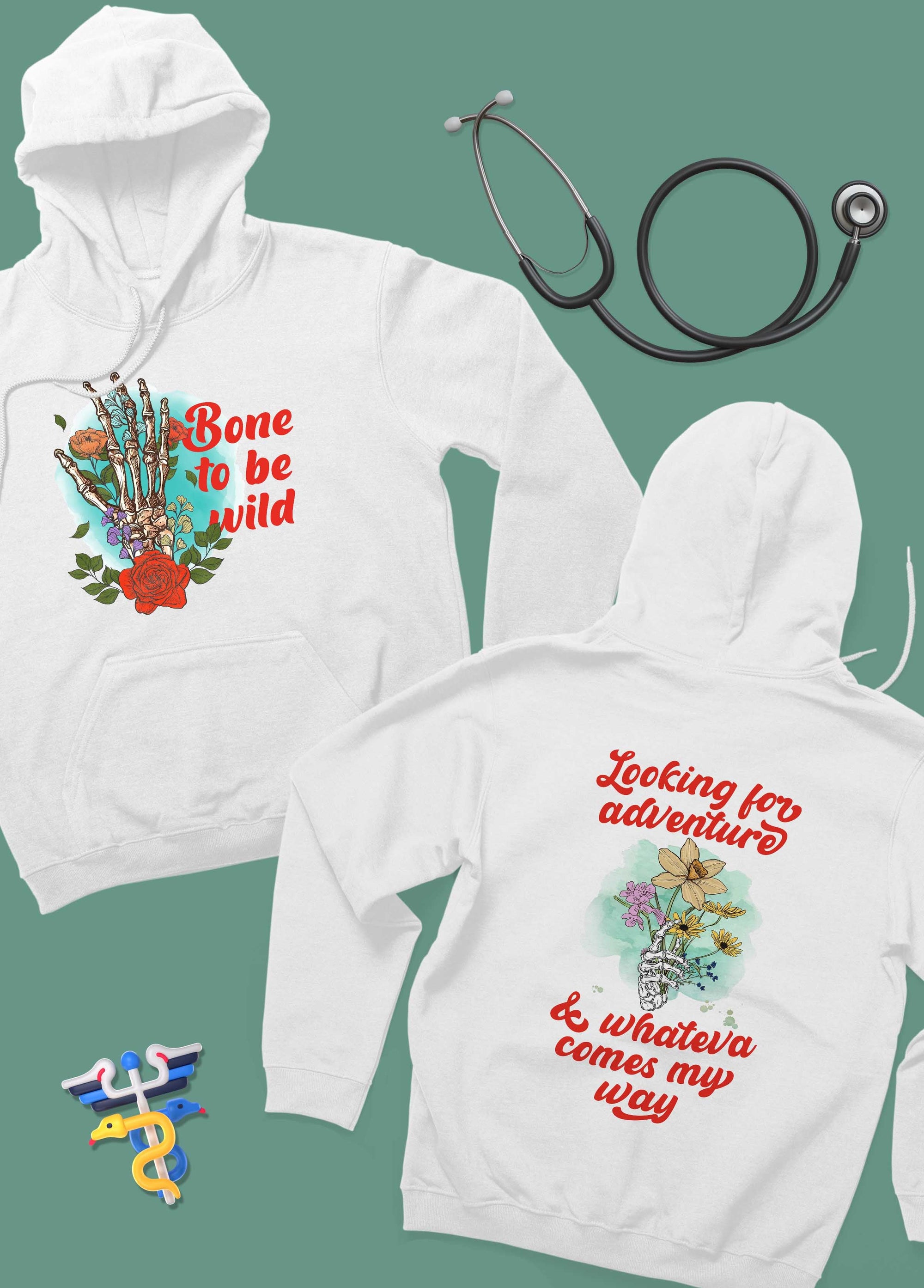 Bone To Be Wild - Unisex Orthopedics Hoodie