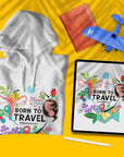 Born To Travel - Travel + Anatomy Series - Unisex Hoodie