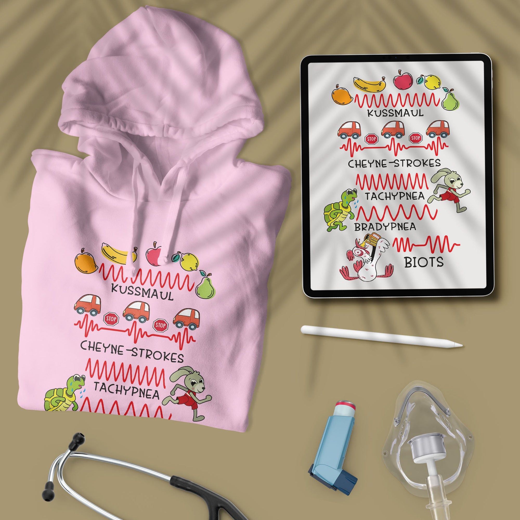 Breathing Patterns - Unisex Hoodie