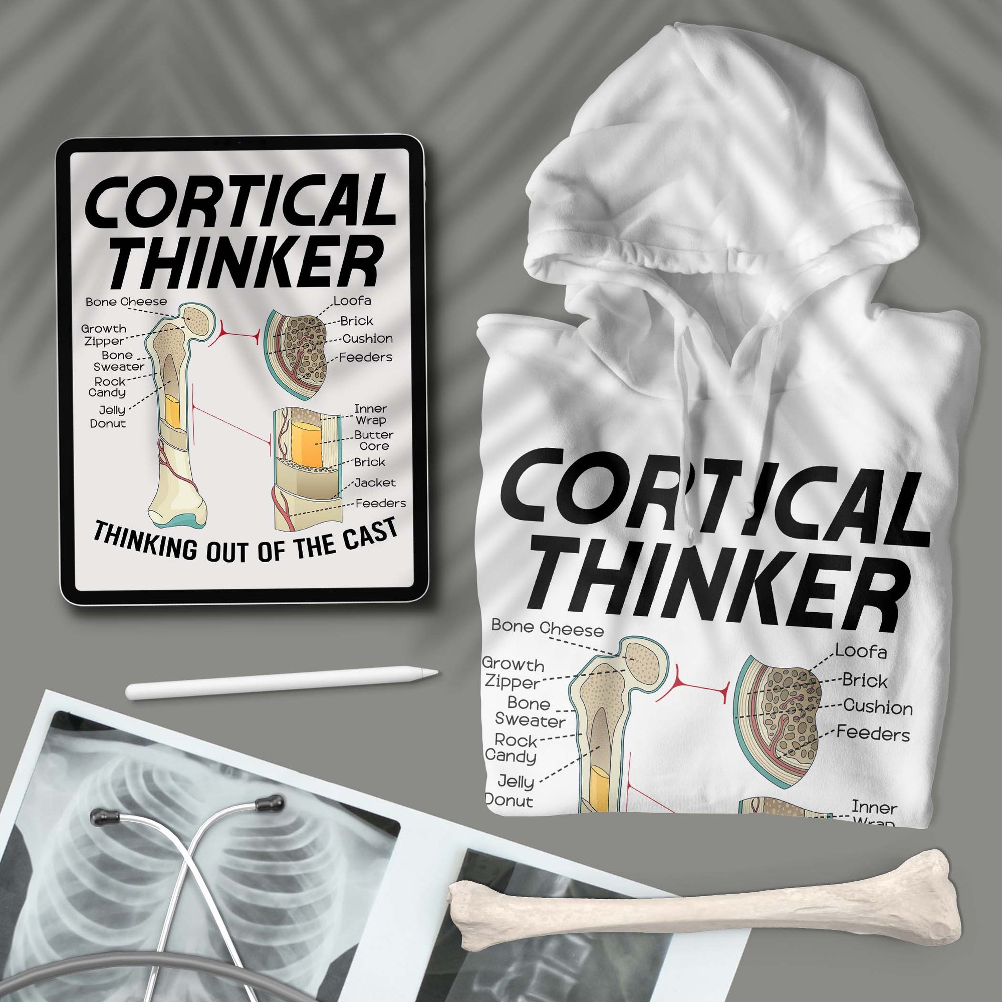 Cortical Thinker - Unisex Hoodie