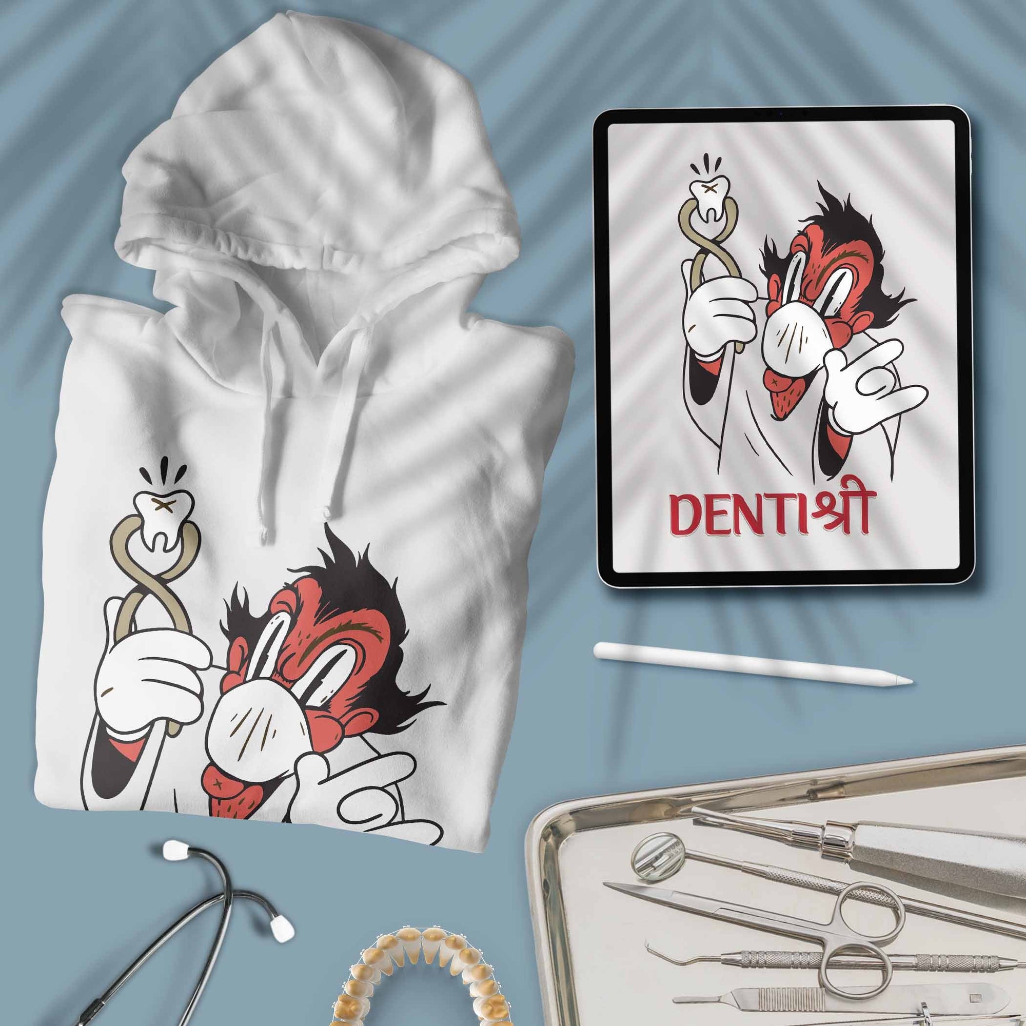 Denti-shree - Gentleman Dentist - Hoodie