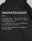 Definition Of Dermatologist - Personalized Unisex Zip Hoodie
