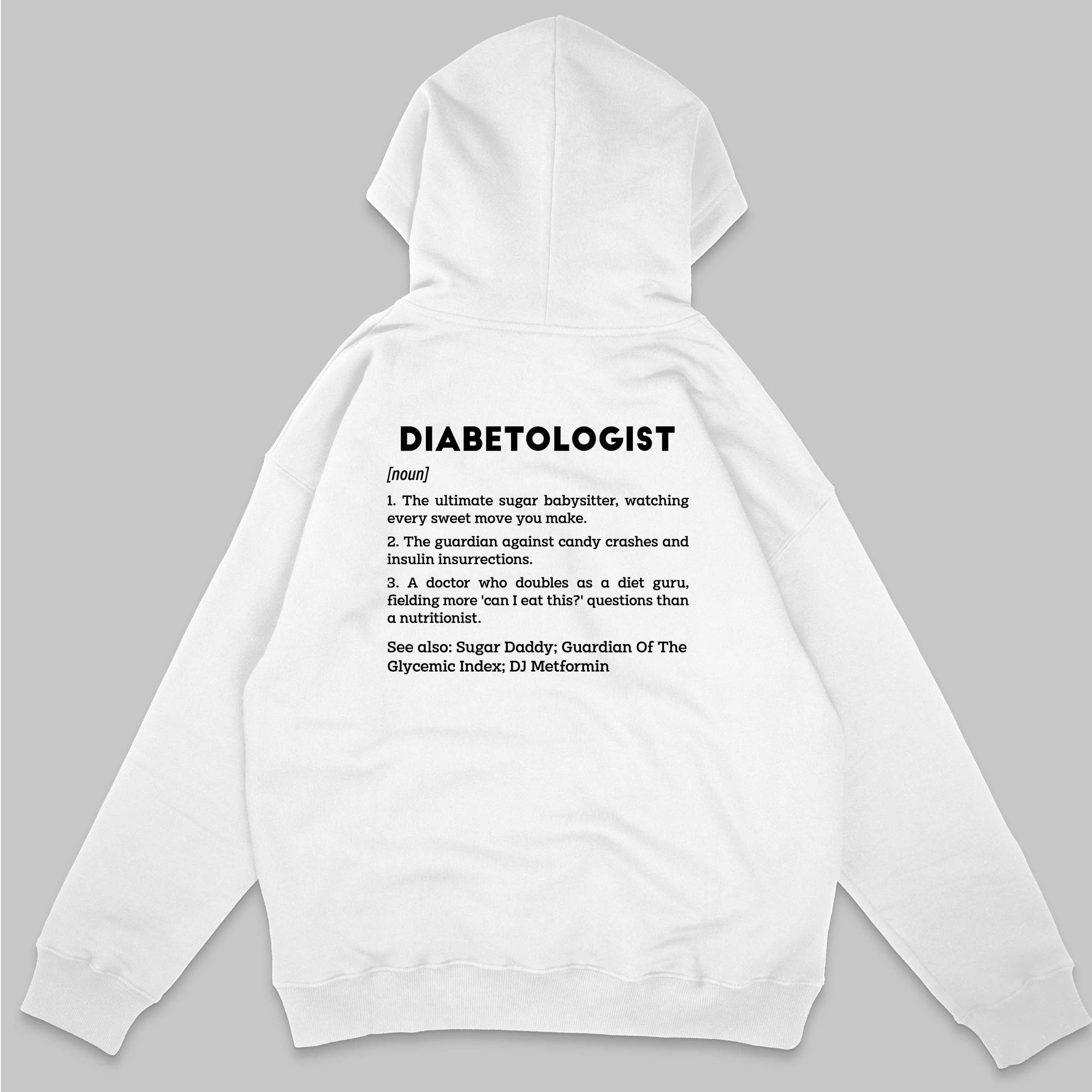 Definition Of Diabetologist - Personalized Unisex Zip Hoodie