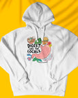 Digest Like The Locals - Travel + Anatomy Series - Unisex Hoodie