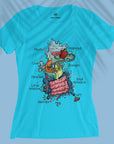 Digestive System Doodle - Women T-shirt