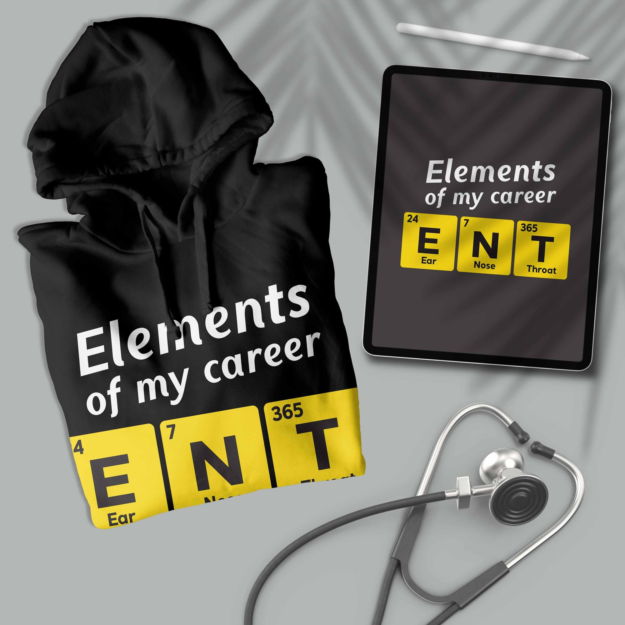 Elements of my career - E.N.T. - Unisex Hoodie