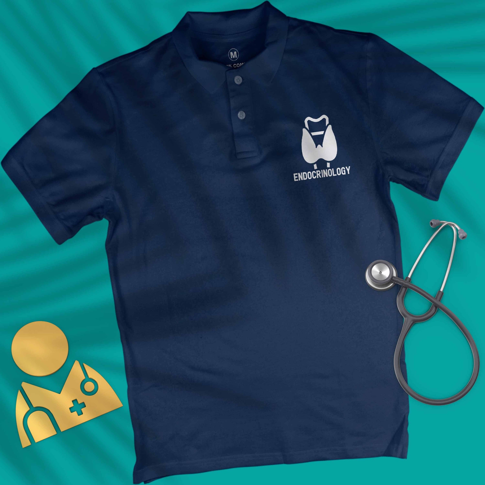 Endocrinology Logo - Polo T-shirt