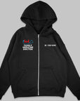 Definition Of Family Medicine Doctor - Personalized Unisex Zip Hoodie