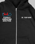 Definition Of Family Medicine Doctor - Personalized Unisex Zip Hoodie