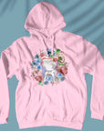 Floral Tooth - Watercolor Artwork - Unisex Hoodie
