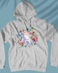 Floral Tooth - Watercolor Artwork - Unisex Hoodie