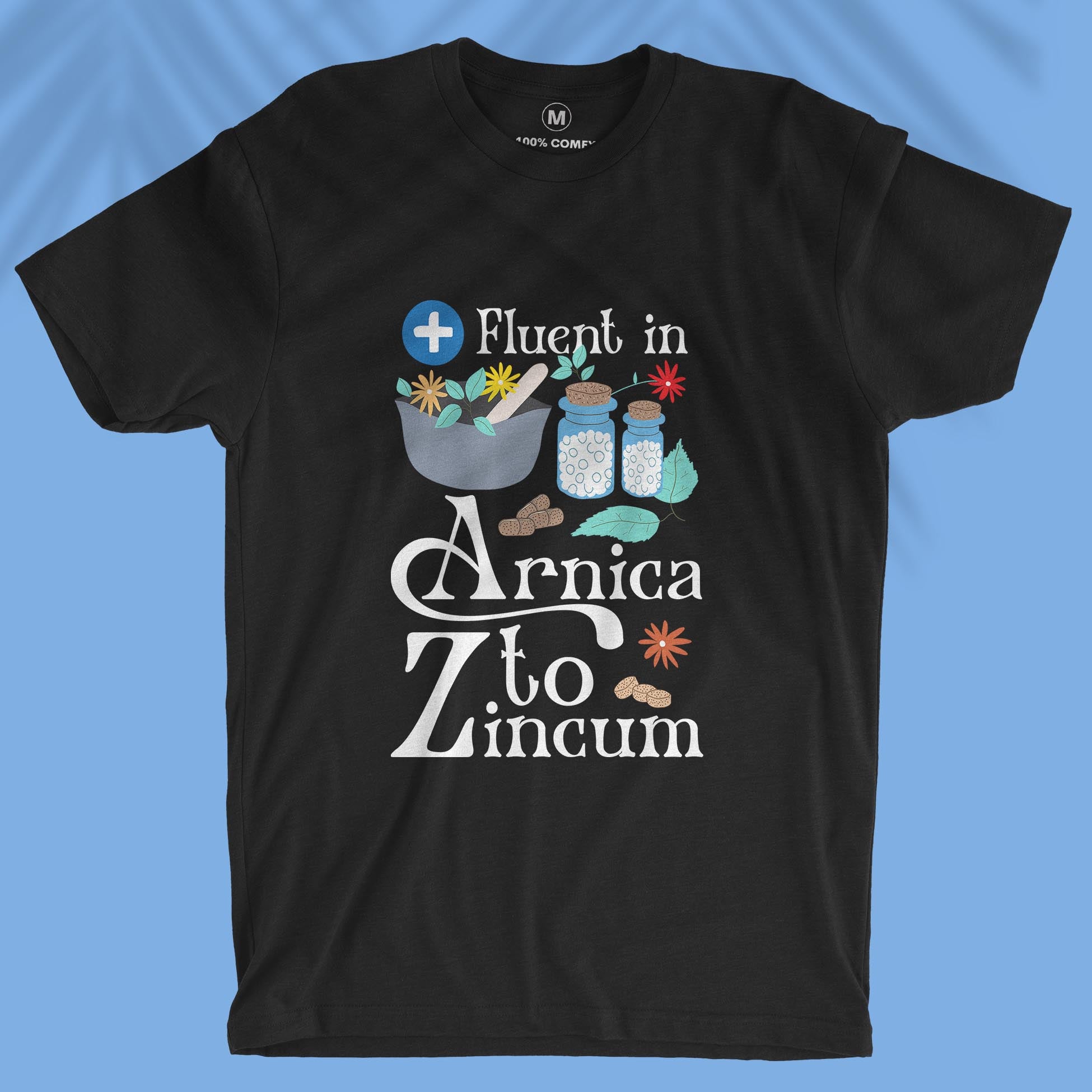 Fluent In Arnica To Zincum - Unisex T-shirt