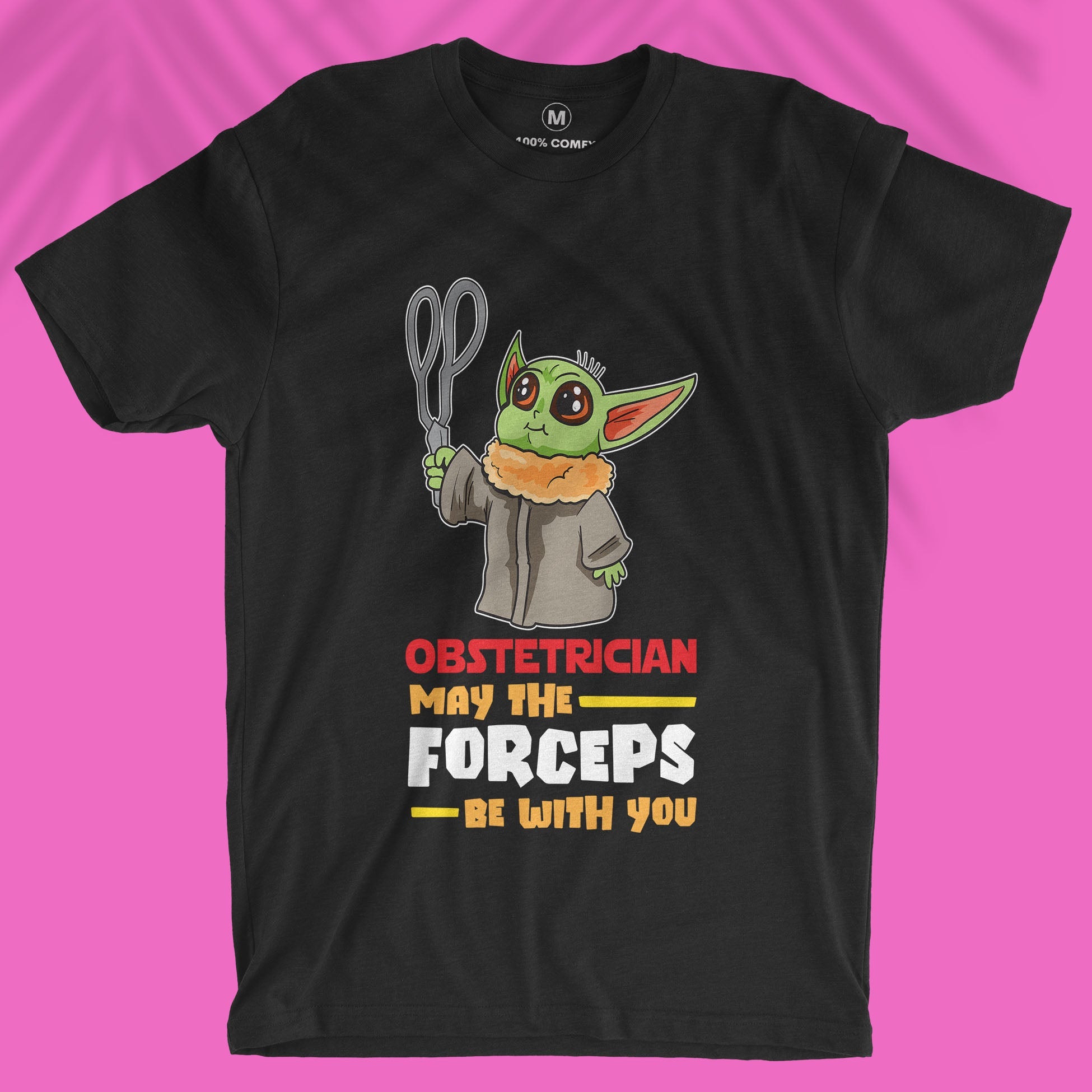 Forceps Delivery - Obstetrician Yoda - Unisex T-shirt